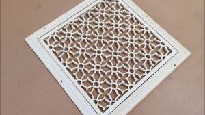 These vent covers and grilles are constructed from cast iron, solid bronze, wood or resin. Decorative Air Vent Grille Cover Wall Grates Metal Large Art Uk Canada Registers And Vamosrayos