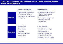 The airline is known for a fun and delightful flying experience with lower prices. Objectives Define Generic Strategies And Show How They Relate To A Firm S Strategic Position 1 Describe The Drivers Of Low Cost Differentiation And Focus Ppt Download