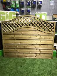 Omega Lattice Fence Panel