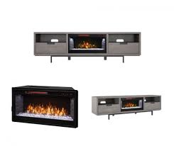 Tv Stand With Electric Fireplace Grand S