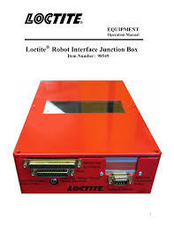 Loctite Robot Interface Junction Box Manualzz Com