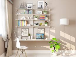 Wall Mounted Steel Shelving System