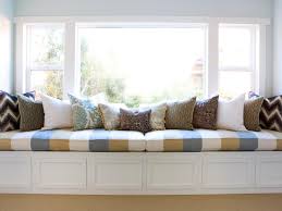 window bench in bedroom hot up to