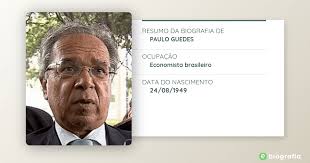 The finance minister is increasingly viewed as an obstacle to progress rather than a driver of change © reuters. Biografia De Paulo Guedes Ebiografia