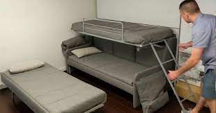 Italian Sofa Bunk Bed Fit For Hong Kong