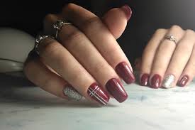 29 burgundy nails that you will fall in