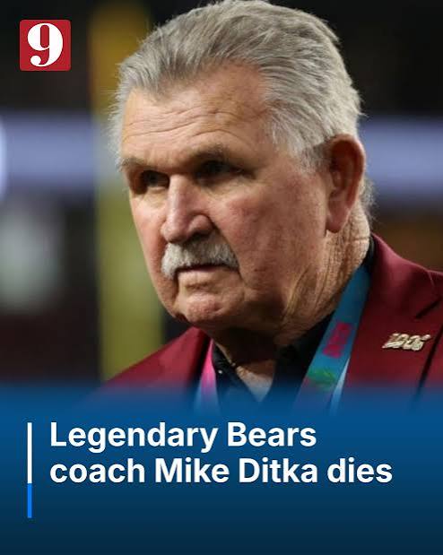 Family announces passing of Mike Ditka, iconic Chicago Bears coach and Hall of Famer, at age 86.