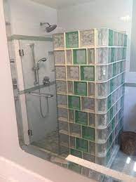 Glass Block Shower Bathroom Shower