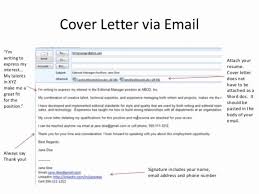 Sending Resume Email Sample Giabotsan Com