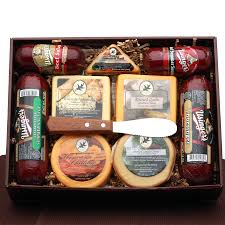 meat and cheese gift basket great