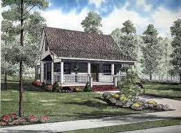 Cabin House Plan With Grilling Porch