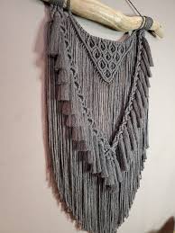 Macrame Wall Hanging Granite Tassel