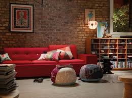 Exposed Brick Wall In Living Rooms