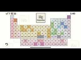 periodic table quiz 8 find