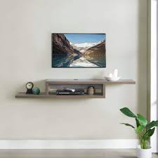 latte floating tv stand fits tvs
