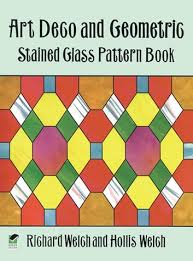 Geometric Stained Glass Pattern Book