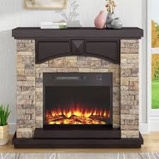 Stone Electric Fireplaces For