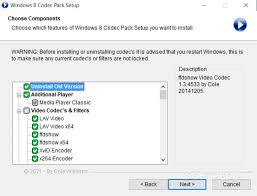 It is easy to use, but also very flexible with many options. Download Windows 8 Codec Pack 2 1 8