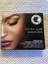 maybelline gilded in gold complete look