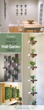 Adding some design to the wall is a great way to change it up and add some interesting textures and colors to the mix. 20 Diy Houseplant Ideas That Anyone Can Do My Family Would Love 13 Vertical Garden Indoor Vertical Garden Planters Wall Garden
