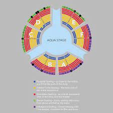 seating chart at le reve cirque du