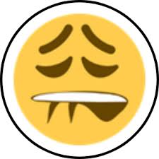 lip bite emoji png transpa images