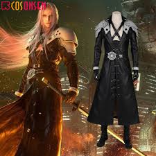 Final fantasy vii remake © 1997, 2020 square enix co., ltd. Ff7 Remake Sephiroth Cosplay Costume Final Fantasy Vii Halloween Outfits Lot Ebay