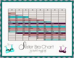 Your Correct Sister Bra Size By Barbies Beauty Bits Bra