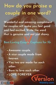 We've put together a list of perfect instagram captions for couples. 47 Best Instagram Captions For Couples Cute Ig Couple Captions Romantic Couple Quotes For Instagram Version Weekly