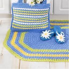 8 free crochet oval rug pattern how