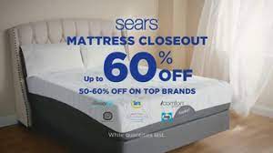 28 top firm mattress model description: Sears New Year S Mattress Closeout Event Tv Commercial Save Big Ispot Tv