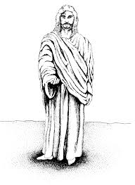 Free Black And White Drawings Of Jesus, Download Free Clip Art ...