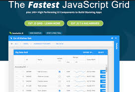 next gen html tables with js grid