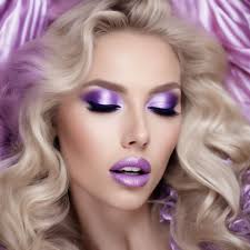 metallic pale purple lipstick playground