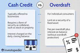 cash credit vs overdraft what s the