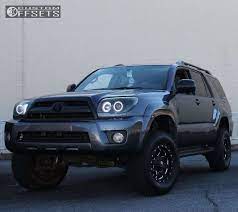 2007 toyota 4runner with 16x8 20 fuel