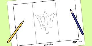 Find free printable barbados flag coloring pages for coloring activities. Barbados Flag Coloring Sheet Teacher Made