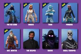 Use our latest free fortnite skins generator to get the ice king, trog, sgt. Pin On My Saves