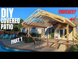 Diy Covered Patio Building A Roof To