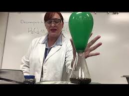 Decomposition Of H2o2 With Catalyst