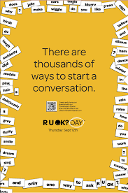 We did not find results for: R U Ok Day Campaign Aims To Start Quirky Conversations Mumbrella