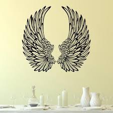 Decorative Angel Wings Wall Sticker
