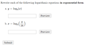 Following Exponential Equations Chegg