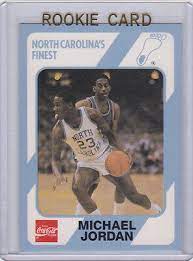 Jordan had shown signs of becoming a great player early in his college days. Michael Jordan Finest Unc Rookie Card Basketball Rc Coca Cola Chicago Bulls 23 Ebay