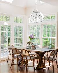 dining room vaulted ceiling skylights