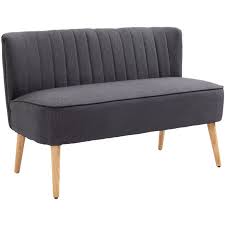 Homcom Modern Double Seat Sofa Compact