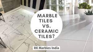 choose marble tiles vs ceramic tiles