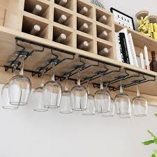 Red Wine Glass Rack Upside Down