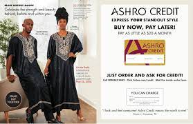 Buy now, pay later option(s): Spring 2020 Ashro