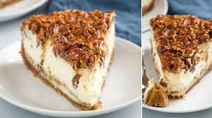 pecan pie cheesecake recipe baked by